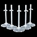 E-TING 5pcs Clothing Stand White Doll Stand Model Support Frame Prop Up Girl Dolls Action Figures