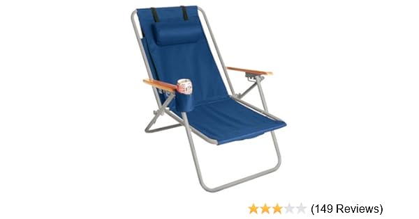 Home Garden Patio Chairs Swings Benches High Back Steel Backpack Beach Chair By Wearever Blue Rio Brands Usa Stbalia Ac Id