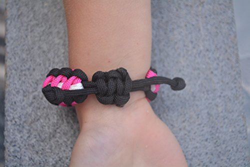 Cheer Bracelet- Adjustable Girls Paracord Bracelet- Cheerleading