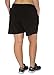 RBX Active Plus Size Relaxed Fit Breathable Ventilated Athletic Short,Black,2X Plus