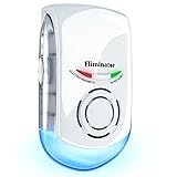 Eliminator Plug-in Pest Repeller with Night Light - Eradicates All Types of Insects and Rodents