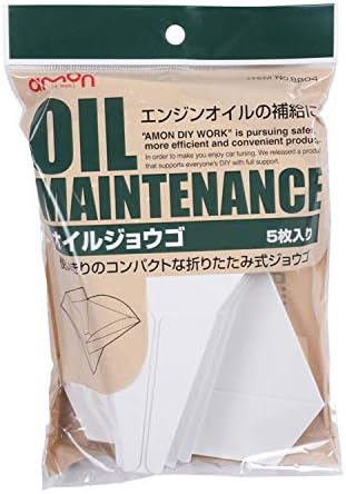 Amazon エーモン オイルジョウゴ 紙製 5枚入 04 車 バイク 車 バイク