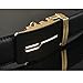 REGITWOW Men's Leather Belts Sliding Buckle 35mm Ratchet Belt for Men