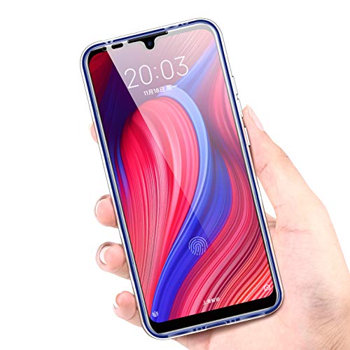 LXHGrowH Case for Xiaomi Mi 10 Lite – Full Anti-Shock [360°] Full Body Protection [TPU Silicone Front] and [Hard PC Back] for Xiaomi Mi 10 Lite – Double Cover [Transparent]