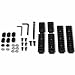 Tapco MNT90302 Ultimate Accessory Rail Set, Black