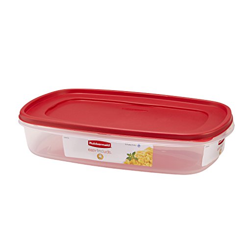 Rubbermaid Easy Find Lids Food Storage Container, 1.5 Gallon, Racer Red Pricepulse