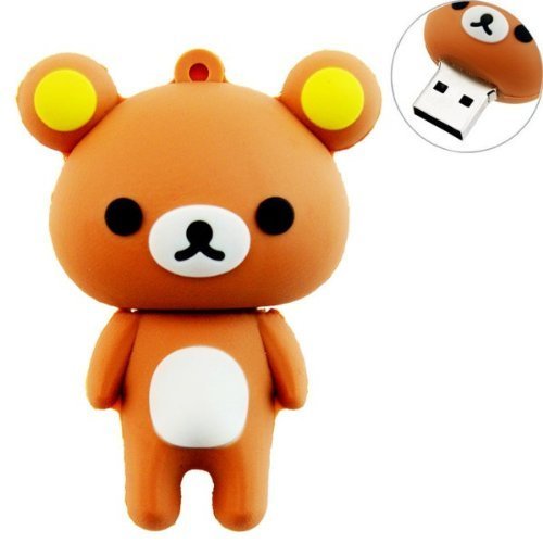 16gb usb flash drive with cute rilakkuma shape 16g memo…