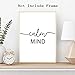 LHIUEM Inspirational Typography Art Print Painting, Letterings Cardstock Art Poster Motivational Quote Prints Wall Art Decor (set of 3, 8’’ x 10’’,Unframed)