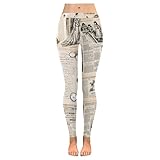 InterestPrint Custom Unique Stretchy Leggings Skinny Pants for Yoga Running Pilates Gym(2XS-5XL)