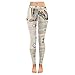 InterestPrint Custom Unique Stretchy Leggings Skinny Pants for Yoga Running Pilates Gym(2XS-5XL)
