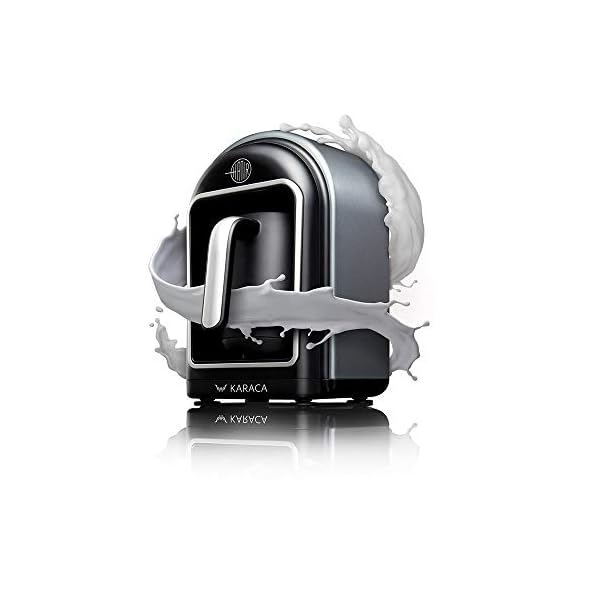 KARACA Hatır Mod Silver Türkische Kaffeemaschine Für 5 Personen, 735 Watt, Türkischer Mokka mit Milch, Heisse Schokolade…