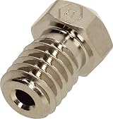 BROZZL Plated Copper Nozzle 0.25mm for E3D V6 Hotend 1.75mm Prusa i3 view 2