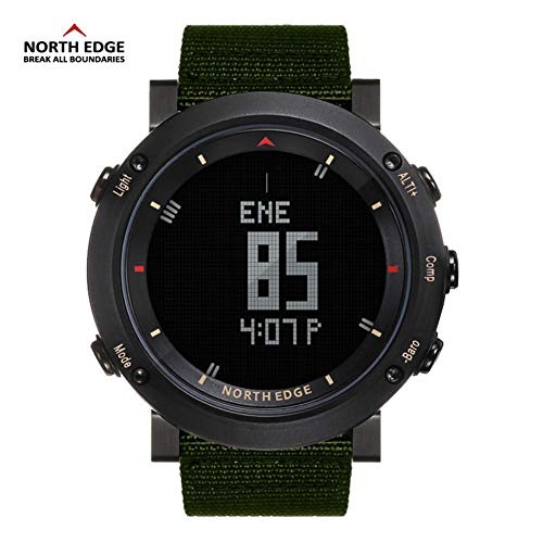Fovolat Men's Sport Digital Watch Hours Running Swimming Outdoor Sports Watches with Altimeter Barometer Compass Thermometer Weather Functions Suitable as a Gift