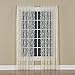 SKL Home by Saturday Knight Ltd. Petite Fleur Curtain Panel, Ivory, 56 inches x 63 inches