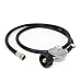 Gas One Propane Regulator and Hose 4 ft for LP/LPG Most LP/LPG Gas Grill, Heater and Fire Pit Table, Fit Type POL, 3/8