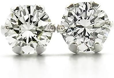【エメットジュエリー】 ダイヤモンド ピアス 0.1ct (Total) VS～SI D～H Pt900 両耳用 [ギフト用手提げ袋付]