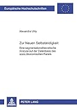 Image de Zur «Neuen Selbständigkeit»: Eine segmentationstheoretische Analyse auf der Datenbasis des Sozio-ökonomischen Panels (Europäische Hochschulschrif