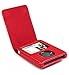 Red Travel Cover Case with Belt Clip for iPod Nano 3 (3rd Generation)