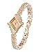 ShoppeWatch Womens Watch Bling Crystals Rose Gold Tone Bracelet Small Dial Reloj Damas SW9097RSRS
