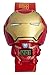 BulbBotz Boy's 'Marvel Avenger's Iron Man' Digital Plastic Watch, Color: Red (Model: 2021852)