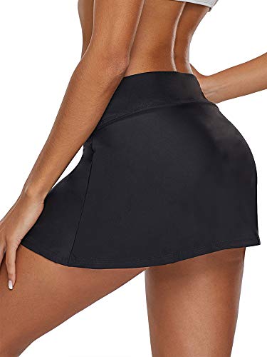 Abtel Dames zwemrok tankini bikinibroekje hoge taille badjurk strandkleding zwemjurk mini strandrok badpak strandkleding - Image 4