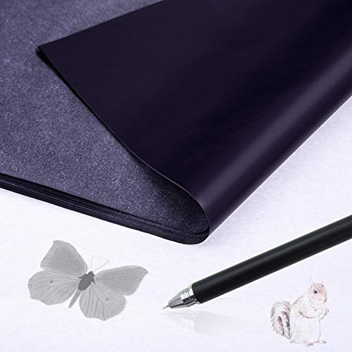 Carbon Paper for Tracing, Cridoz 50 Sheets Carbon Transfer Tracing