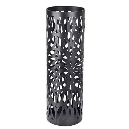 Allywit Umbrella Holder Umbrellas Stand Indoor Umbrella Rack for Office, Home, Round Metal Umbrella Stand Entryway Freestanding Umbrella Holder Rack Organizer (Black)