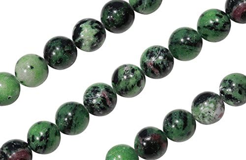 2 Strands 15 Inch 4 mm Round Zoisite Gemstone Beads