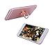 Ouktor Finger Ring Stand 2 Pack, 360° Rotary Cell Phone Adjustable Ring Stand Grip Mount Kickstand for iPhone X 8/8 Plus, Galaxy S8/S8 Plus and Almost All Cases/Phones (Black+Rose Gold)