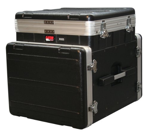 Gator 10U Top, 8U Side Console Audio Rack (GRC-10X8 PU)