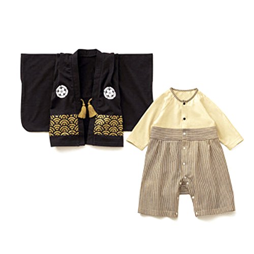 Baby Infant Romper Pajamas Clothes Organic Cotton Kimono Two-piece Suit Printed Pattern Sleeveless Bodysuit