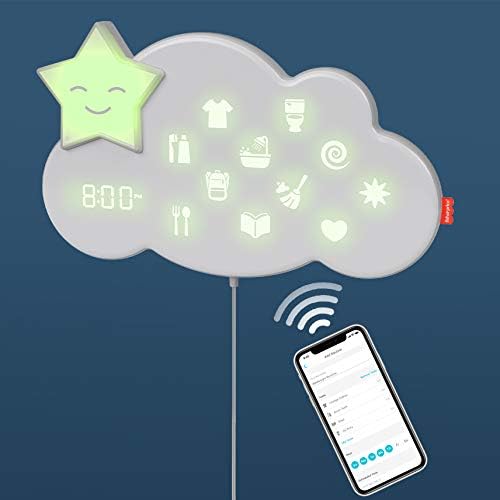 Lumalou Lámpara Rutinas de Sueño - Producto para Bebés - 3 en 1 - Interactivo - Smart Connect App - Regalo para Niños de 0-8 Años