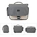 BAGSMART Digital SLR/DSLR Compact Camera Shoulder Bag, Travel SLR Gadget Bag, Beige