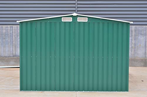 image for ORAF Mobile Outdoor Storage Shed Garden Tool HouseIron Plate House w/S