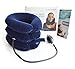 SafeMedika's Cervical Neck Traction Device - Effective Chronic Neck Pain & Shoulder Pain Relief Collar Inflatable & Adjustable - Cervical Collar for Home Traction Spine Alignment