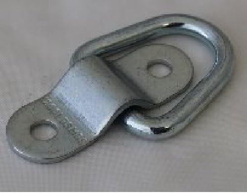 1/4" D Ring Rope Lashing Tie Down Enclosed Cargo Trailer Pickup (20 Pack)