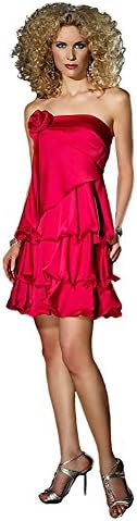 Alyce Paris 3355 Strapless Short Satin Prom Dress, Scarlett, 0