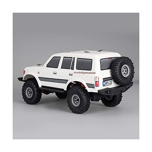 LULUVicky Ferngesteuertes Auto 18.01 2.4G Mini Indoor Off-Road LKW RC Car Wasserdicht ESC Motor 3Line Servo… – Bild 3