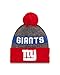 NFL New York Giants 2016 Reverse Team Color Sport Knit Beanie, One Size, Red/Gray