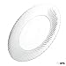 7 Inch Hard Plastic Plates (70) Shrink Wrapped w/Color Insert