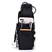Tactical Tool Belt Pouch Holster, Multi-Purpose Tool Holder, Practical Carrying Case Belt Loop Pouch Men's Waist Pocket Trauma Shears,Scissors, Medical Supplies, Penlight (Black With Belt Clip) primary