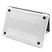 LENTION Hard Case for MacBook Pro (13-inch, Late 2008 to Mid 2012) - Model A1278, with Keyboard Cover and Port Plugs, Matte Finish Case with Rubber Feet (Frost Clear)