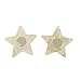 LUOEM 10 Pairs Disposable Petals Pasties Breast Nipple Cover Stickers Invisible Cover(Random Style))
