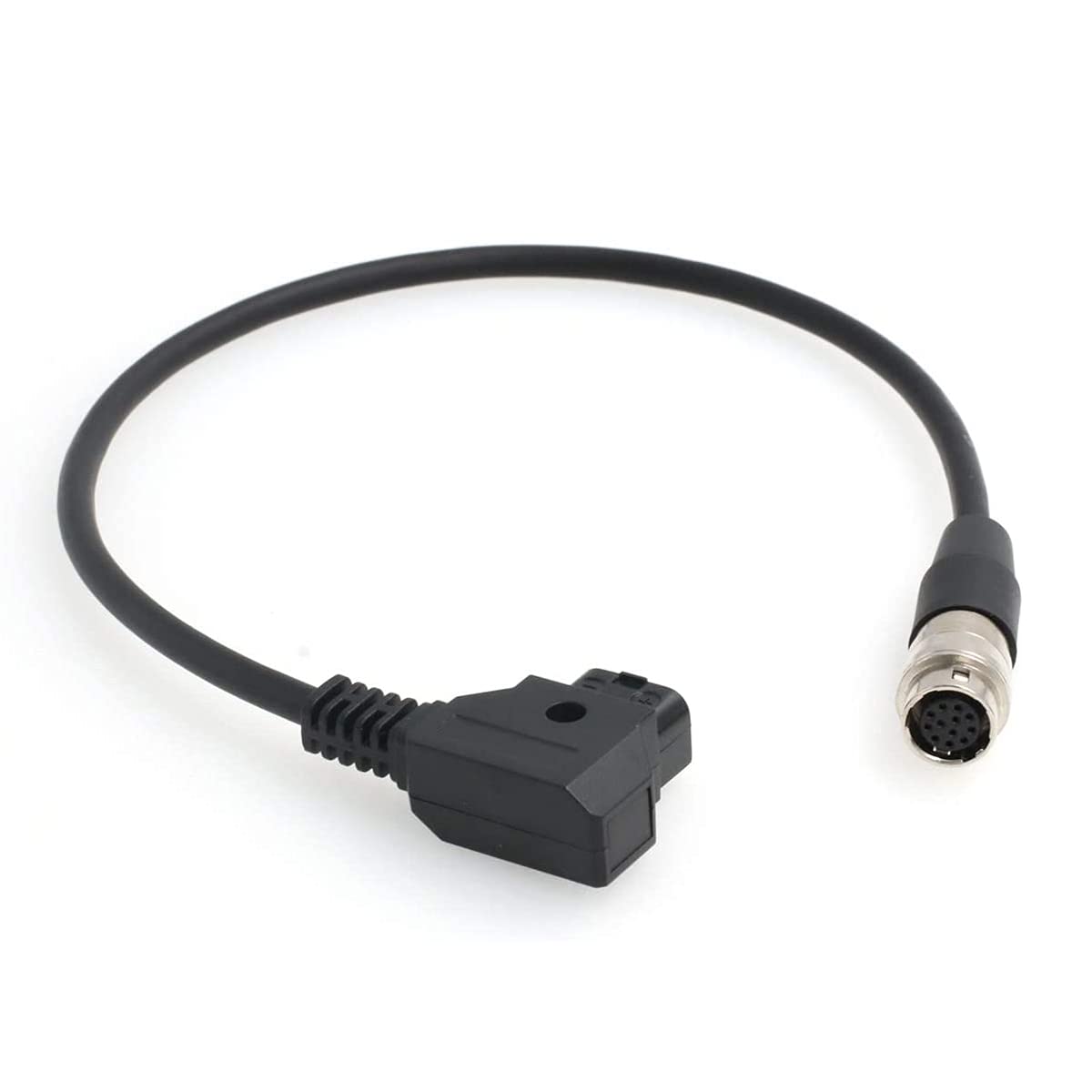 SZRMCC D-Tap to 12 Pin Hirose ENG B4 2/3" Lens Power Cable for Canon Fujinon Nikon (Straight Cable)