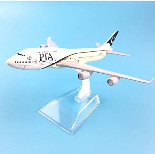 Plane Model 16Cm Airplane Model Pakistan Pia Boeing 747 Aircraft Model Diecast Metal Airplanes 1:400 Plane Toy Gift