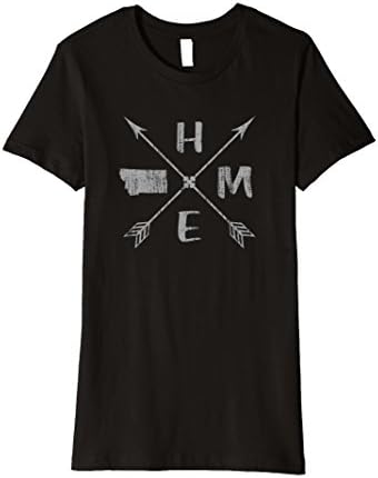 Womens Montana T-Shirt Montana Home State Shirt Medium Black