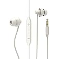 MAXROCK Sleep Earbuds, Ultra-Soft Comfortable Noise Isolating Earplugs Workout Headphones in-Ear Earphones w/Mic & Volume Control - Perfect for Side Sleeper Air Travel, Meditation & Insomnia(White)