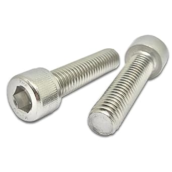 Rivercity Fastener 50-Pack M10-1.5 X 60mm Socket Head Cap Screws – A2 Stainless Steel, Allen Drive
