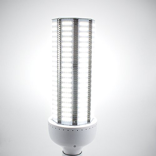 YGS-Tech 120W LED Corn Light Bulb, Large Mogul E39 Base, 12500Lm Daylight White 6500K for Indoor Outdoor Large Area Light, for Street Lamp Post Lighting Garage Factory Warehouse Garden Super Bright - Thumbnail 3