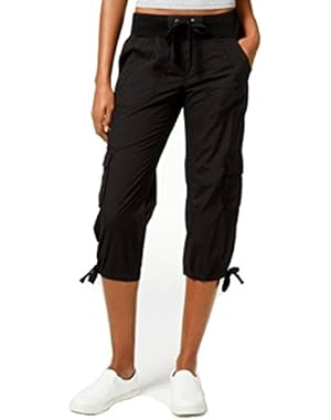 Calvin Klein Performance Drawstring Capris Black Small